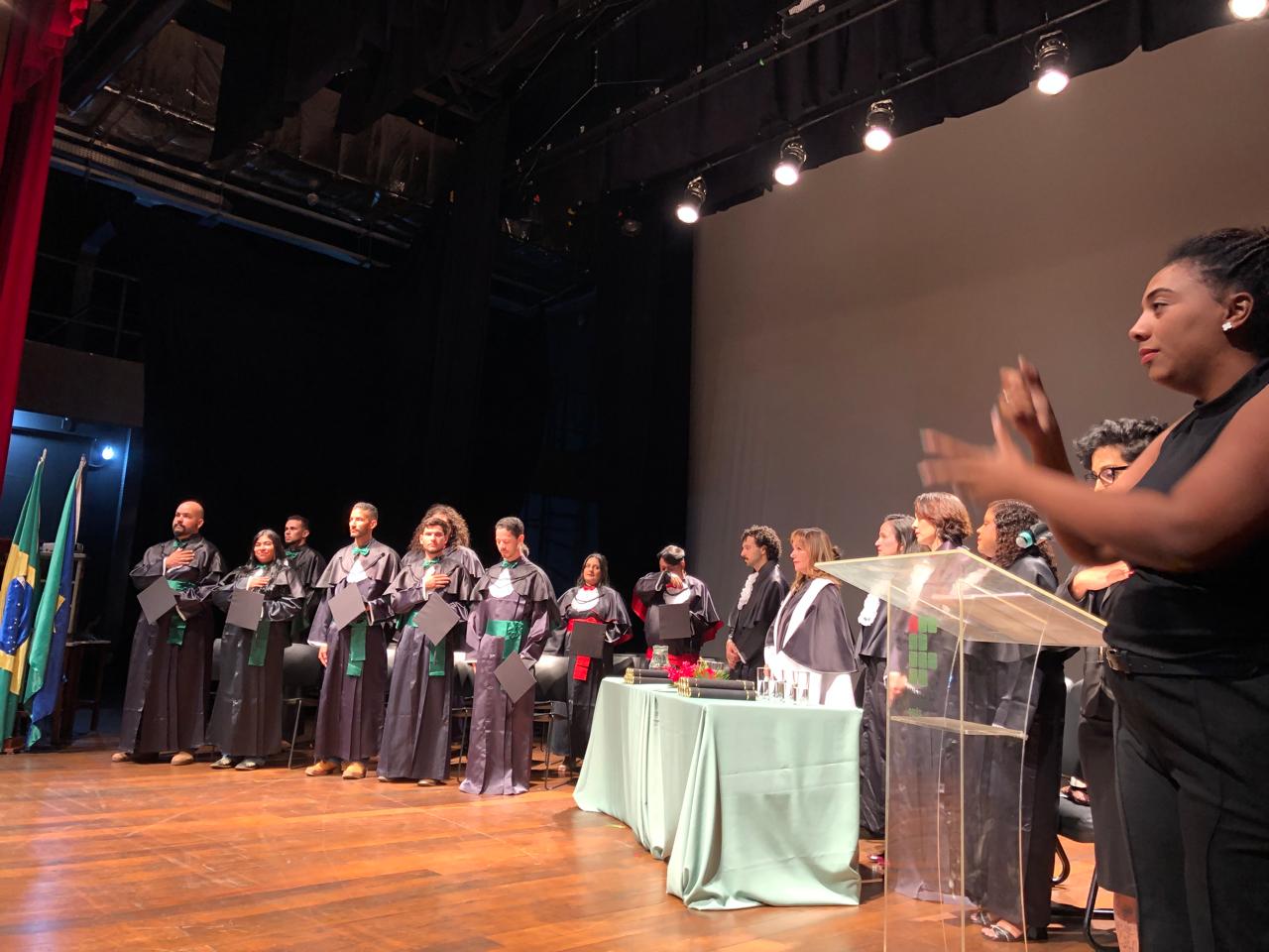 A solenidade foi realizada no Cine Teatro São Joaquim